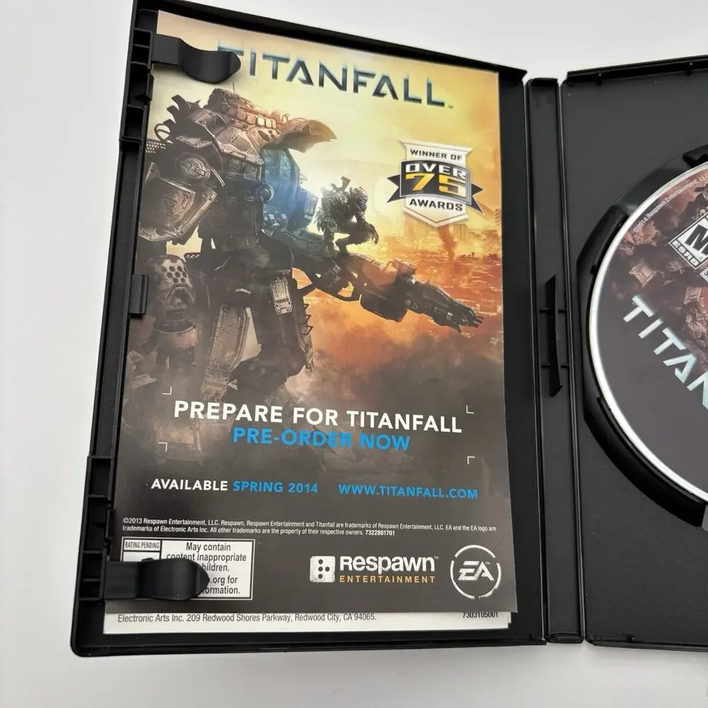 Titanfall (PC: Windows, 2014) COMPLETE 3 DISC SET - TESTED. Works.